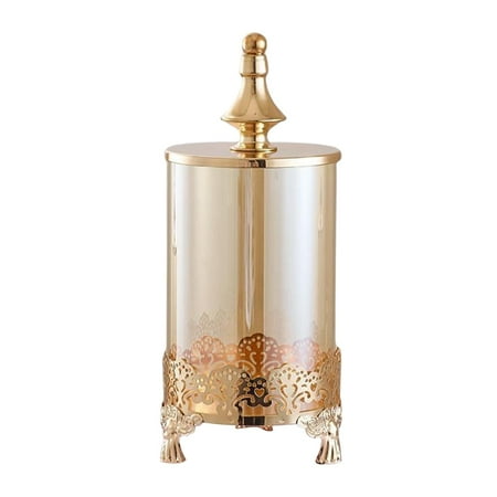 

Candy Storage Jar Clear Decorative Candy Dish with Lid Cookie Holder for Holiday Dining Table Home Decoration Medium