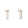 thumbnail image 3 of Yuarrent Pelador de frutas, pepino, , zanahoria, cocina, cortador DIY, ensalada colgante, afilado, Peeling, Parer, lavable, hogar, Beige Beige 2Conjunto, 3 of 6