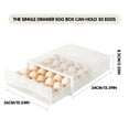 thumbnail image 3 of Ovzne Photo Storage Box Covered Storage Box 30Grids Eggs Storage Box Food Container Eggs Refrigerator Storage Box Household Thickened Storage Box On Clearance, 3 of 8