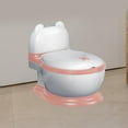 thumbnail image 6 of Toddlers Potty Chair Potty Train Toilet Portable Comfortable Anti Slip Training Transition Potty Seat Potty Trainer for Indoor Bedroom PVC pad, 6 of 8