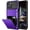 Purple, variant on Case for iPhone 13 Pro Case Wallet 4-Card Holder ID Slot Flip Door Hidden Pocket Anti-Scratch Dual Layer Hybrid TPU Bumper Armor Protective Hard Shell Back Cover for iPhone 13 Pro Gun Metal