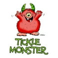 thumbnail image 2 of CafePress - Red Tickle Monster With Horns And One Eye Mug - 11 oz Ceramic Mug - Novelty Coffee Tea Cup, 2 of 4