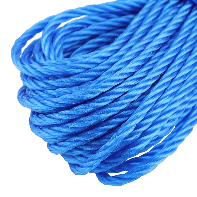 20m Nylon Rope, Lines Cord Clothesline Rope Washing Line White Uk Super Garden Camping Outdoors