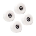 thumbnail image 2 of fastboy High-performance PU Wear-Resistant Inline Skate Wheel 58mm 82A Replacement White 58x58x32mm 1Set, 2 of 6