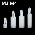 thumbnail image 2 of Nylon Standoff Posts Hexagonal Threaded Screw Spacer 50Pcs M3 M4 for PCB Motherboard Circuit Board Spacers Fixed Clips Pillar, 2 of 4