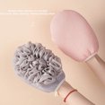 thumbnail image 5 of XMMSWDLA Bath Shower Pouf Sponge - Exfoliating Mesh Pouf Sponge-Large 58g Premium Loofah Shower Scrubber for Men and Women-Elastic Hand Strap Body Brush to Soothe, Cleanse Your Skin, 5 of 7