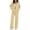 A1_Beige, variant on YHCY 2 Piece Zip Up Sweatsuits for Women Basic Long Sleeve Hooded Sweatshirt Long Straight Wide Leg Sweatpant Casual Comfy Soft Suits Plus Size Fall Trendy Sets Lounge Travel Tracksuits Beige L