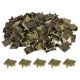 thumbnail image 1 of 100 Piezas de Remaches de Pirámide para Ropa, Remaches Cuadrados de 12mm 4 Garras, Studs de Pirámide de Metal Bronce para Manualidades, 1 of 7