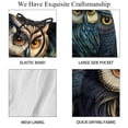 thumbnail image 4 of luoweisi Men's Beach Shorts Quick Dry Swim Trunks with Mesh Lining Cartoon Owl L, 4 of 5