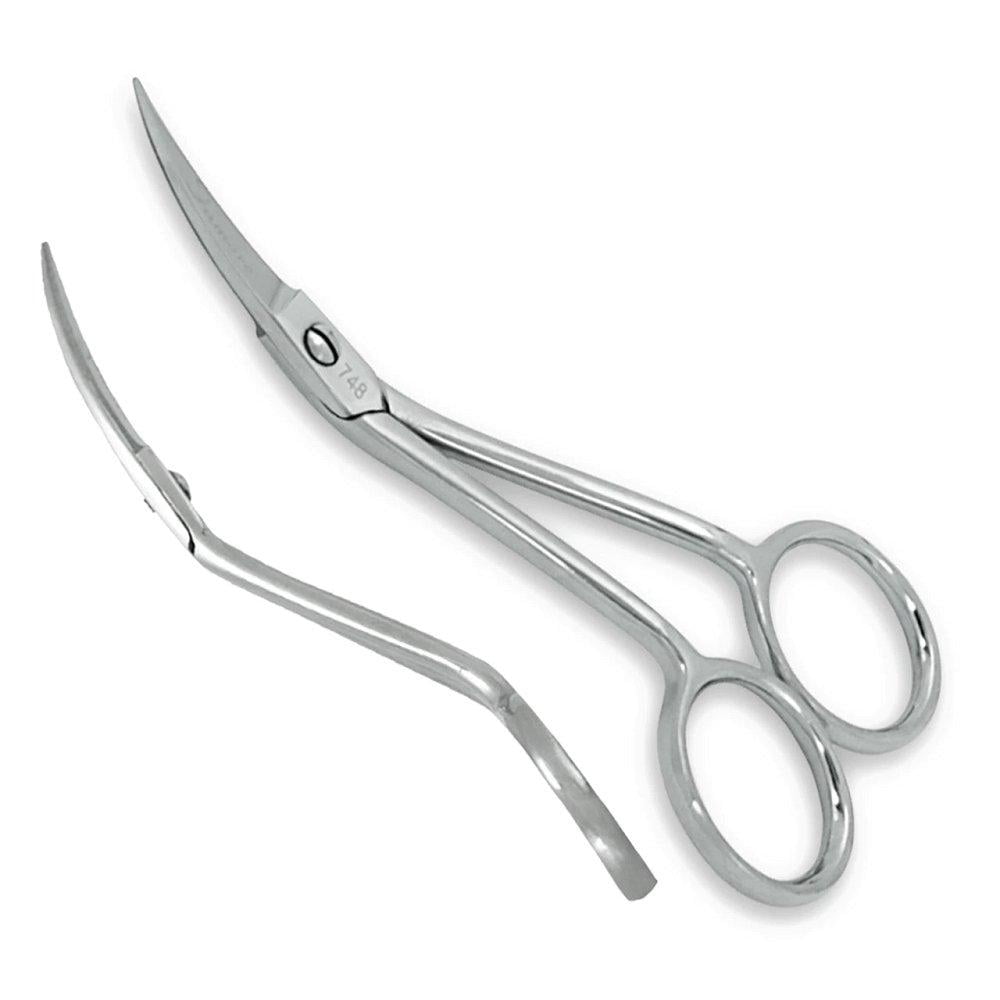 Mini Double Curved Machine Embroidery Scissors 4 1/2"