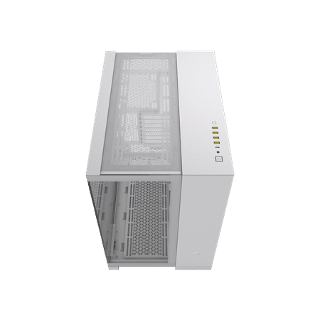 CORSAIR - 6500X ATX Mid-Tower Dual Chamber Case - White