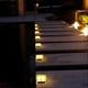 thumbnail image 2 of 5 Pcs Solar Glass Brick Light Ice Cubes Lights LED Landscape Light for Christmas Outdoor Path Road Yard (Warm White), 2 of 5