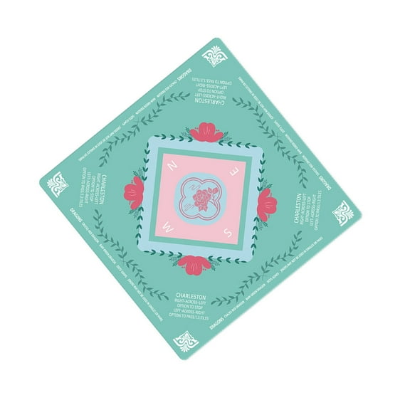 Compacts Travel Friendly Mahjong Mats Designed With Materials And Quickly Fold Feature