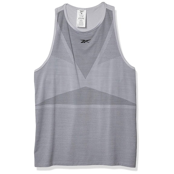Reebok Womens UBF ActivChill Tank Top, Grey, X-Small