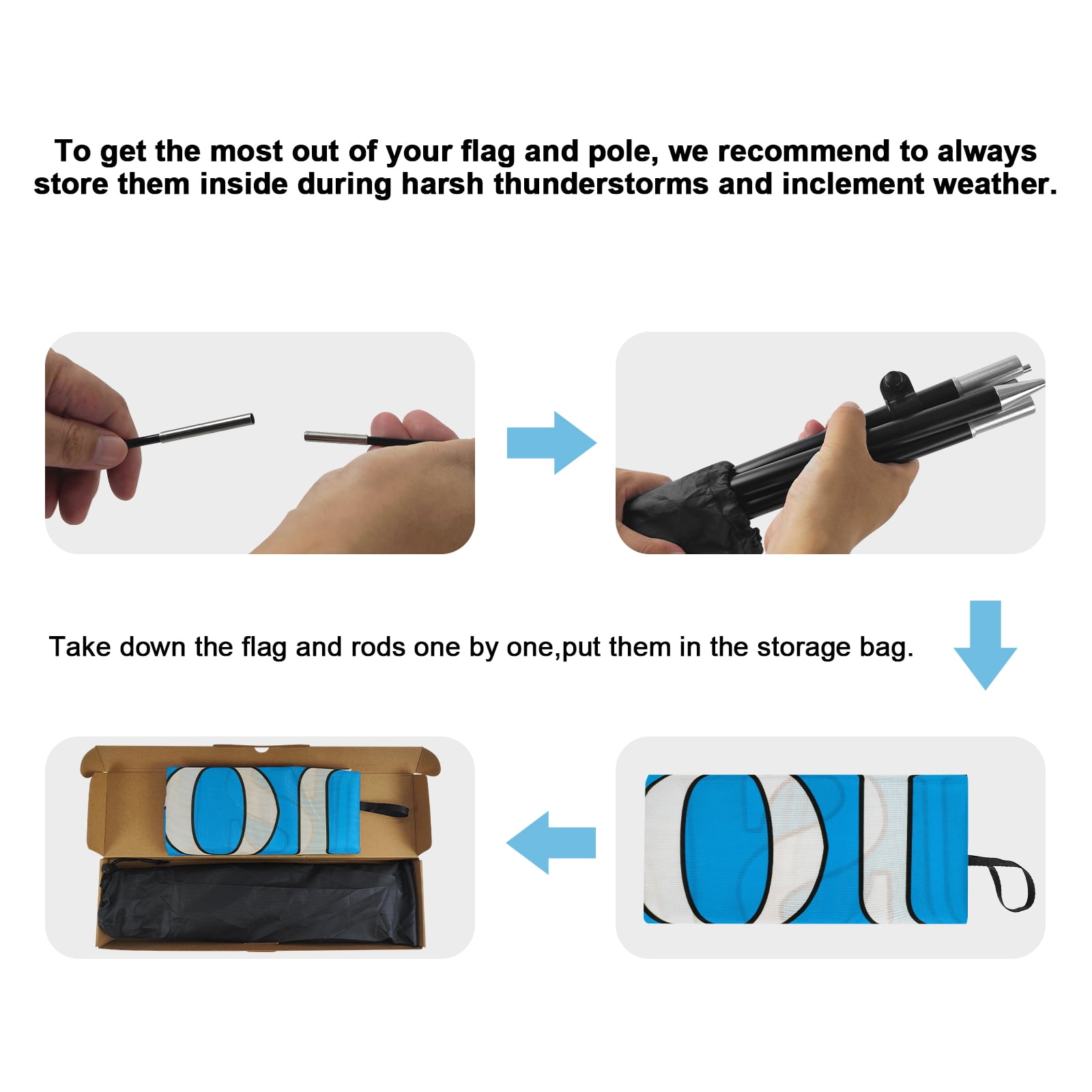 QSUM 100% Hand Car Wash Feather Flag with Flag Pole Kit and Ground Spike, 8.2FT 100% Hand Car Wash Windless Flag Banner Sign Business for Outdoor Advertising Sign Decoration Display