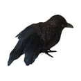 thumbnail image 1 of Decoración de Halloween Macarena hecha a mano pájaros cuervos emplumados Estilo C, 1 of 8