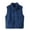 Dark Blue, variant on GYRATEDREAM Boys Girls Polar Fleece Vest Jacket Kids Ligntweight Coat Zipper Closure Sleeveless Outwear Tops for 4-12Y