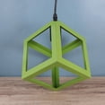 thumbnail image 4 of FUTUREORYY Farmhouse Dining Room Light Iron Modern Geometric Green Home 1Pack, 4 of 6