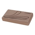 thumbnail image 4 of S SERENABLE Yoga Block Accessories Accessory Portable Sturdy for Stability Squat Workout Brown, 4 of 9