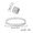 #4, variant on Magic 2-in-1 Crystal Zircon Ring Bracelet Adjustable Charm Women Men Jewellery-#1