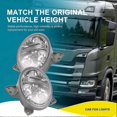 thumbnail image 5 of 1Pair 24V Truck Front LED Fog Light Assy 1852573 1852572 for R420 R620 R500 P400 P450 R730 G440 G400, 5 of 5