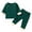 Green, variant on IROINID Discount Baby Boy Girl Pants Newborn Solid Color Long Sleeve Suit Trousers French Rib Suit,Green