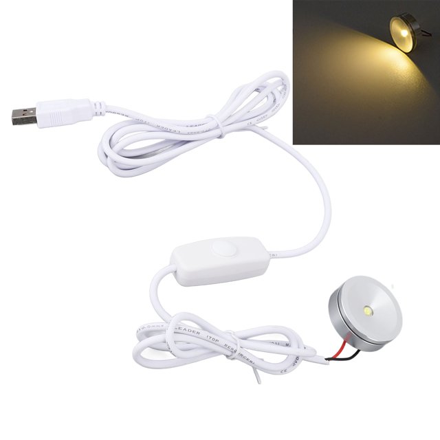 Mini Projecteur Dimmable LED Luminosité Progressive pour Vitrines