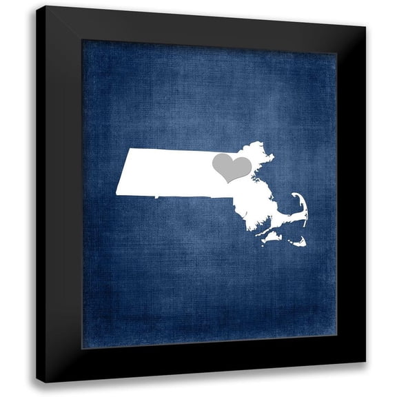 Robinson, Tamara 12x14 Black Modern Framed Museum Art Print Titled - Mass.