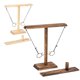 thumbnail image 2 of Juego de lanzamiento de aros para niños y adultos, juego de batalla interactivo para 2 jugadores, juegos de mesa de madera hechos a mano para bares y fiestas en casa., 2 of 5