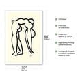 thumbnail image 2 of Acrobat - Brush and Ink on Paper by Henri Matisse c.1952 - Fine Art Matte Paper Print (Unframed) 30x44in, 2 of 4