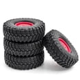 thumbnail image 2 of Car Tires with Wheel Rims Replacement for 110 -4 Axial SCX10 90046 90047 CC10Car, 2 of 6