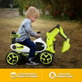 thumbnail image 2 of Hoverheart Ride On Electric Motor Excavator With Power Digger & Music Sounds (Green), 2 of 6