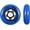 Deep Sea Blue, variant on Rollerex VXT500 RipStik Wheels (Multiple Color Options Available) (2-Pack) - Use on Roller Blades, RipStiks, Luggage, Baggage or Wheelchairs (Turf Green) (80mm)