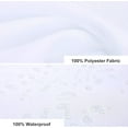 thumbnail image 6 of Black and White Frog Shower Curtain for Bathroom Women Men Quick-Drying Pool Fish Water Plants Shower Curtain with 12 Hooks for Hotel Home Decor Bath Accessories 72x72 Inch, 6 of 6