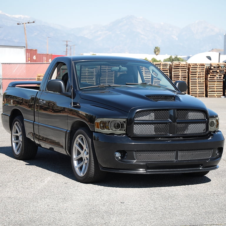 2002-2005 Dodge Ram 1500/2500/3500 Smoke Halo Projector Headlights P 153302 2002-2005 Dodge Ram 1500/2500/3500 Smoke Halo Projector Headlights P 153302