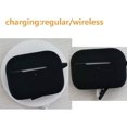 thumbnail image 5 of Protective Case Cover Compatible for AirPods Pro Case 2019 Release，Durable 360°Protection, Premium Silicone Case with Anti-Lost Carabiner for AirPods Pro (Black), 5 of 5