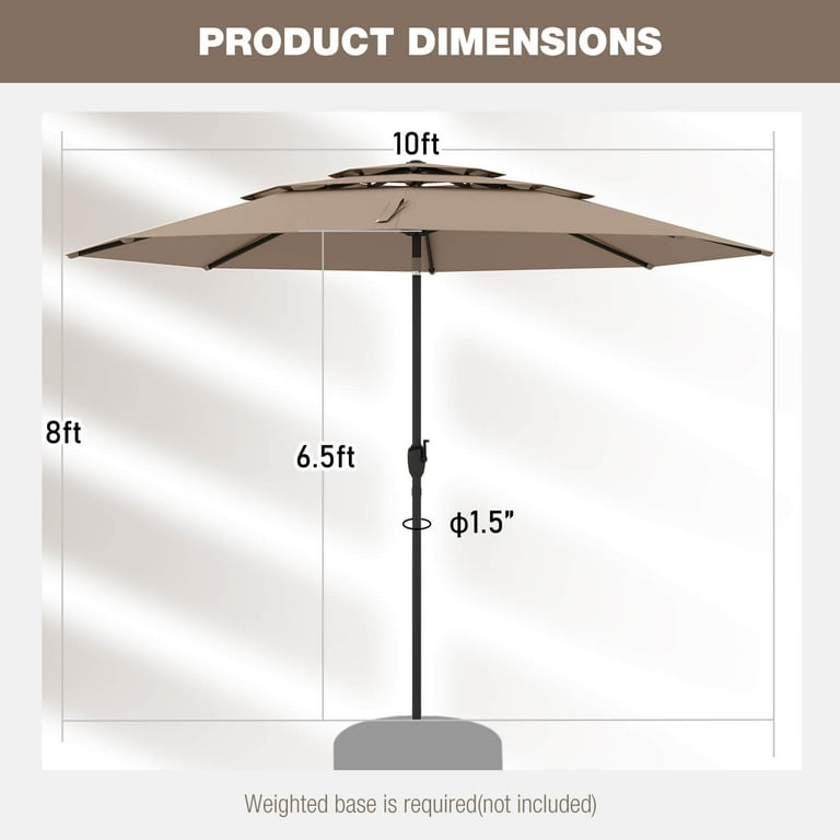 best patio umbrellas 2017 The 11 Best Patio Umbrellas and Stands