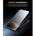 thumbnail image 3 of AIR-Screen Protector for iPhone 16 Pro Max [6.9 Inch], 9H Hardness & Military Grade Shatterproof, Case Friendly Easy Installation & Bubble Free, Anti-Scratch HD Clear Tempered Glass Film- [2 Pack], 3 of 4