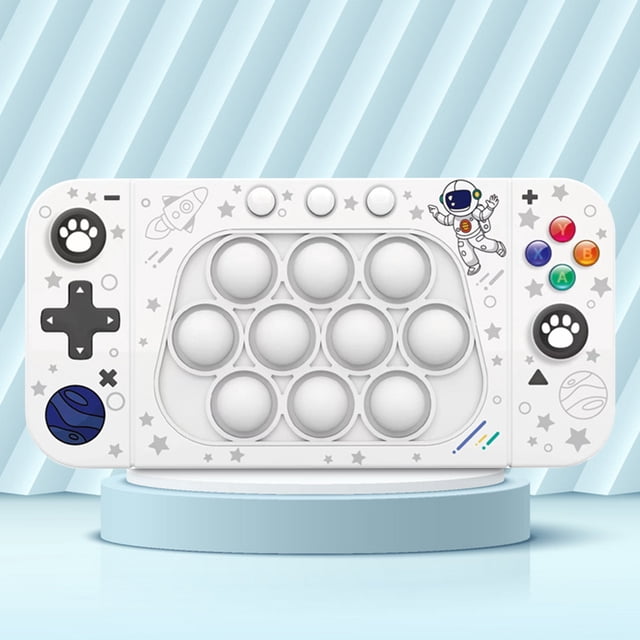Capacidad de reacción del juego Fast Pop Push para niños y adolescentes, niños y niñas (astronauta)