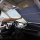 thumbnail image 1 of Parasol para Coche, Parasol para Parabrisas Delantero retráctil automático Estilo Acordeón - 80 cm para camión (Ventana Frontal), 1 of 5
