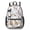Realistic Cat Breed, variant on Dog Paw Print and Fishbone 17" School Backpacks for Teens,Waterproof Oxford Fabric,S-Shape Padded Straps for School,Travel,Hiking,Camping