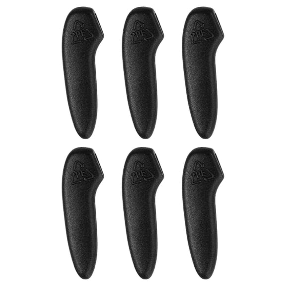 500Pcs Knife Tip Protector Cover 1.03"x0.33" Plastic Blade Tip Edge Guards Black