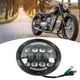 thumbnail image 3 of Faro de motocicleta 7 pulgadas 3000 lm 6000 K blanco 12 V 80 W iluminación faro LED redondo para motocicleta reemplazo universal impermeable ANGGREK Otros, 3 of 8