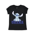 thumbnail image 4 of Disney Lilo And Stitch Girls' T Shirt Stitch Sketch Ohana Kids Tee, 4 of 5