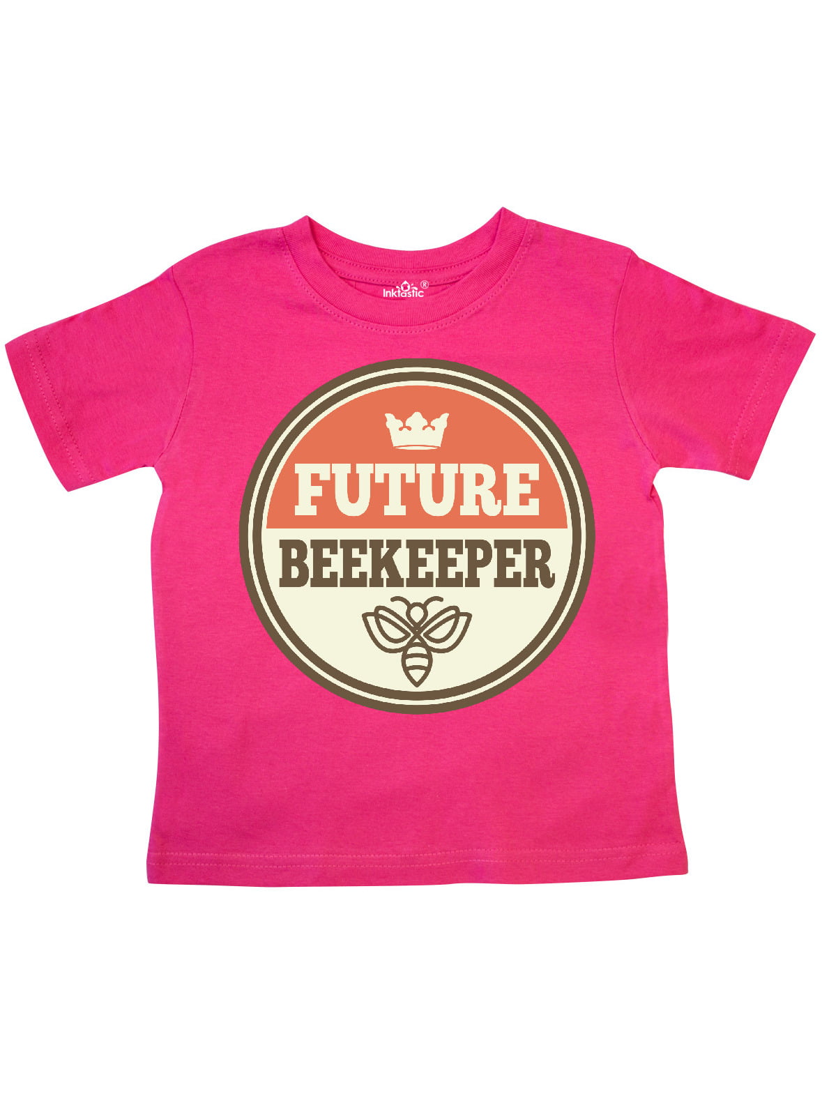 Inktastic Future Beekeeper Honey Bee Toddler T-Shirt Honeybee Occupation Hobby 