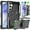 Black, variant on For Samsung Galaxy A35 5G Phone Case, with [Built-in Screen Protector] and Belt Clip Holster, eBizWare Shockproof Heavy Duty Protective Rugged Case Kickstand Cover for Galaxy A35 5G - Black