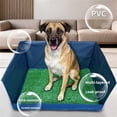thumbnail image 6 of Portable Pet Grass Pee Pad with High Wall and AntiSlip Base For Indoor Outdoor Dog Training Easy, 6 of 11