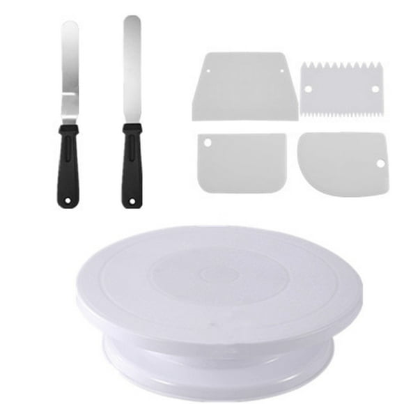 Versatile Rotating Cake Turntable for Baking and Decorating