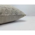 thumbnail image 3 of Fabdivine Thick Linen Hand Block Print Contemporary Throw Cushion Cover , 20"X20", Gray, 3 of 5