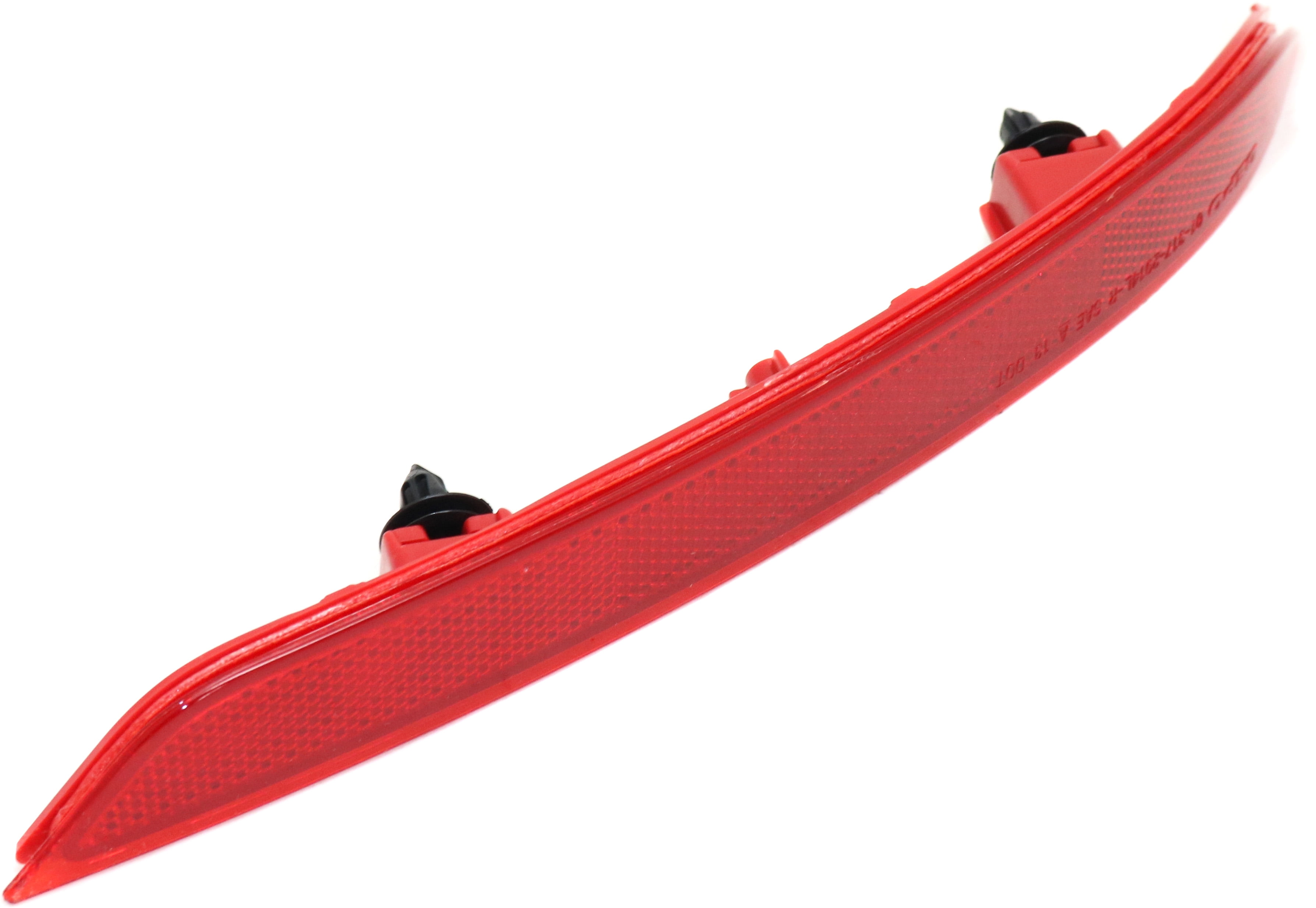 Bumper Reflector Compatible With 2016-2017 Honda Accord Rear, Left Driver